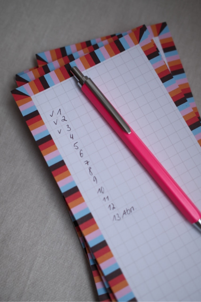 Notizblock StrikningLu